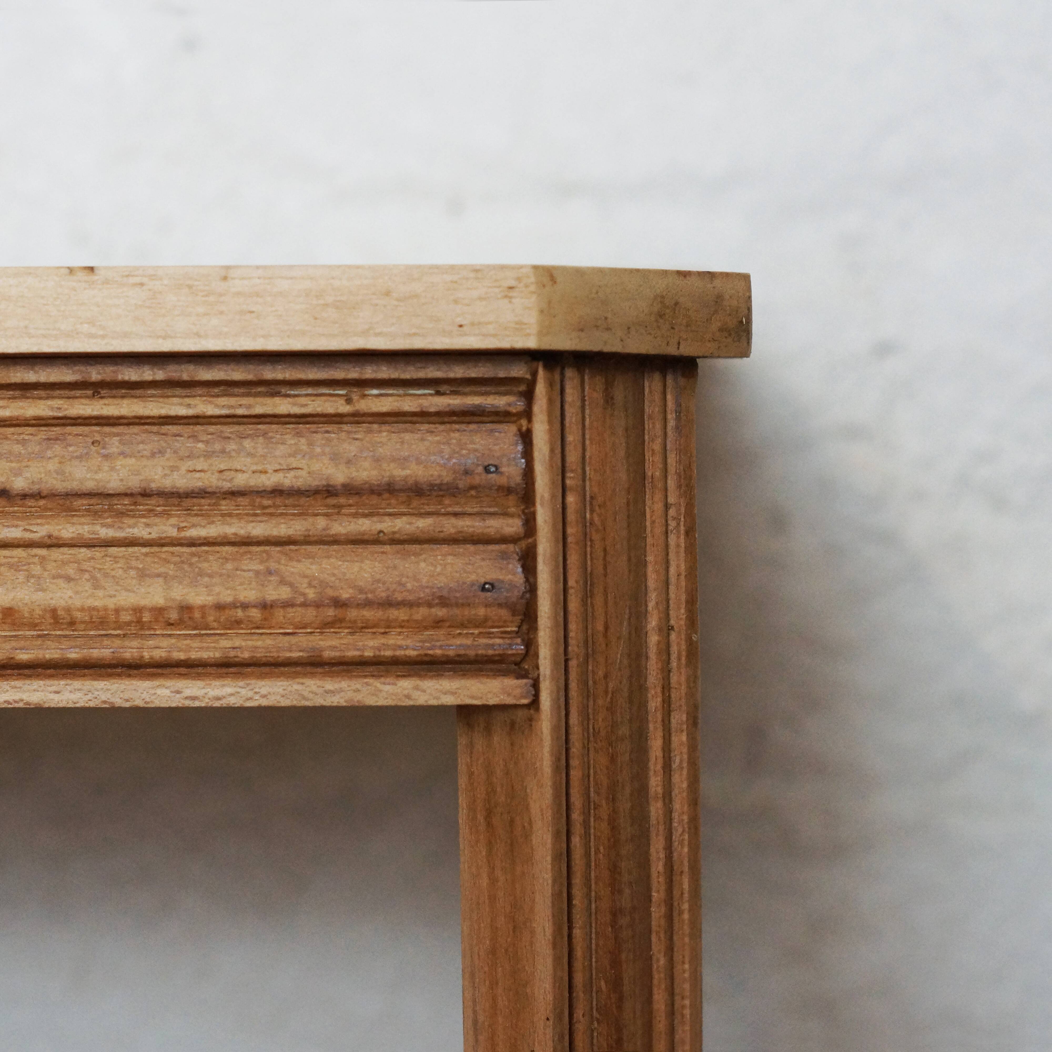 Floral side table