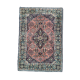 Tapis en soie à caisson 123x84 cm