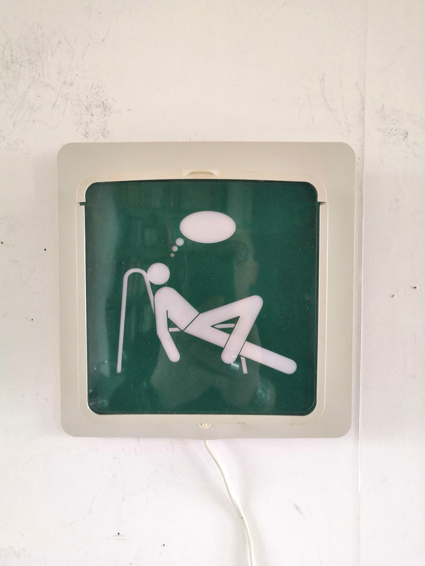 Interchangeable vintage wall lamp Ikea model Skugga