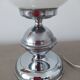 Pair of vintage opaline lamps