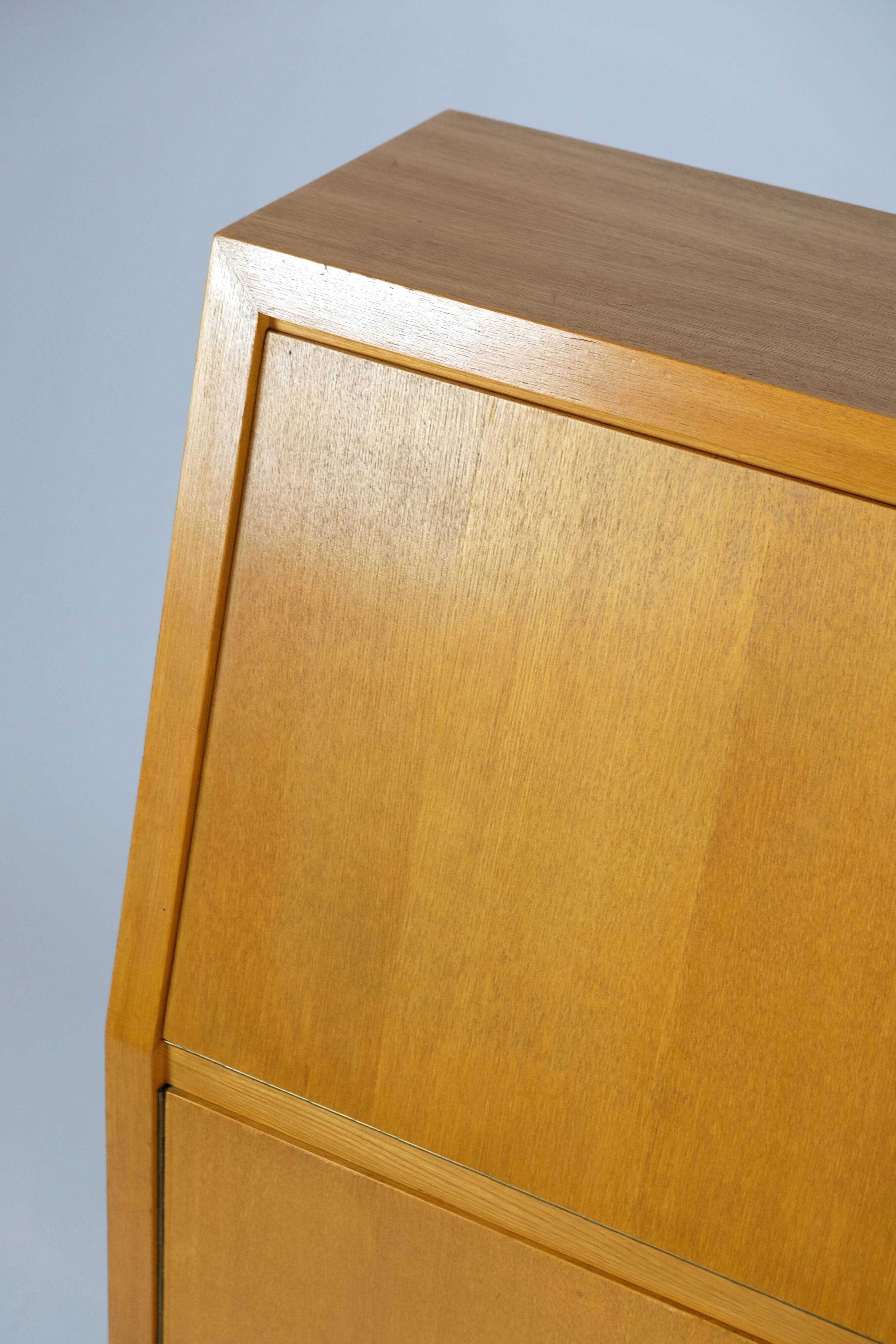 Vintage secretary desk cabinet Rüster 60s 70s midcentury