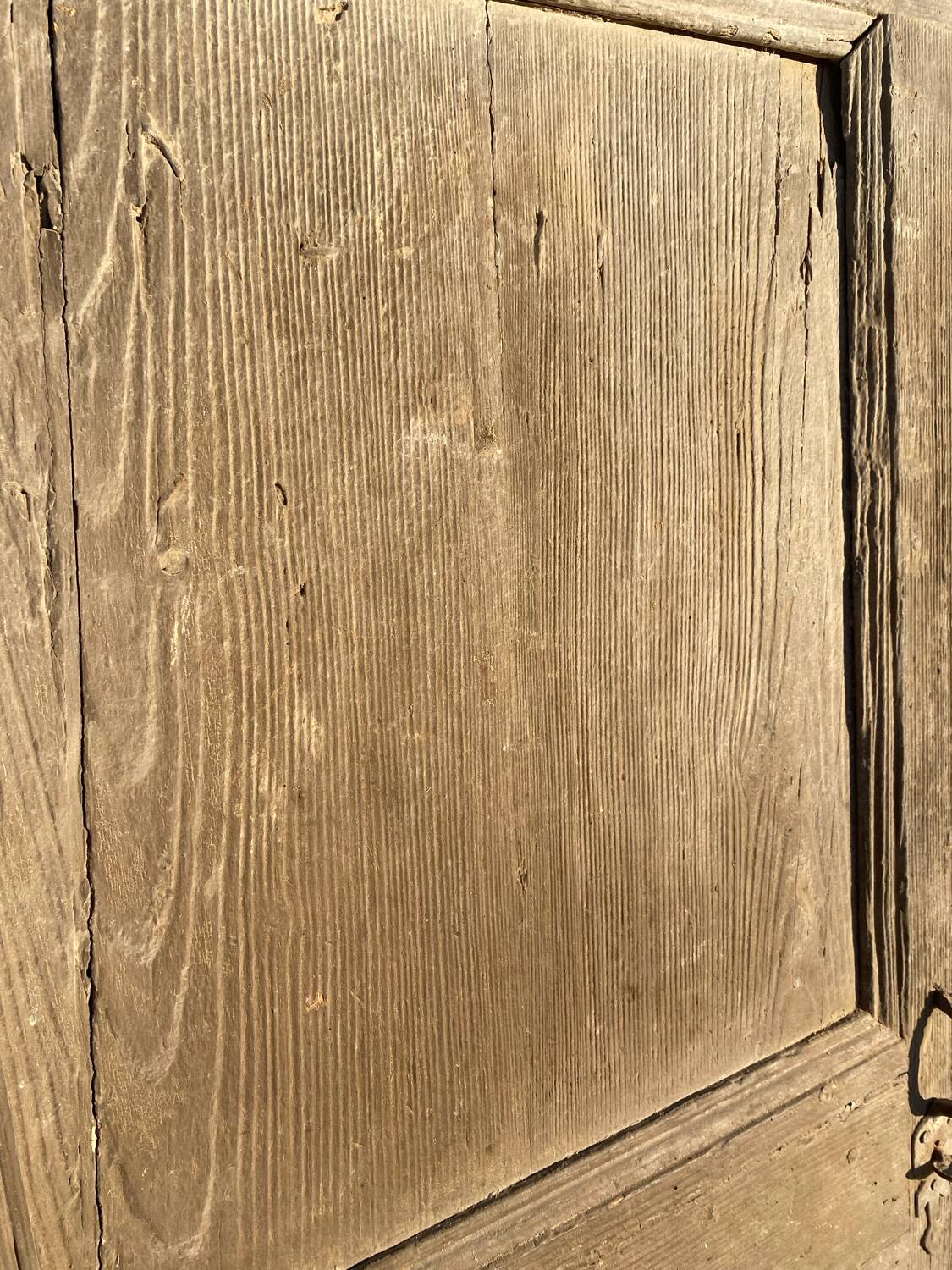Interior oak farmhouse door