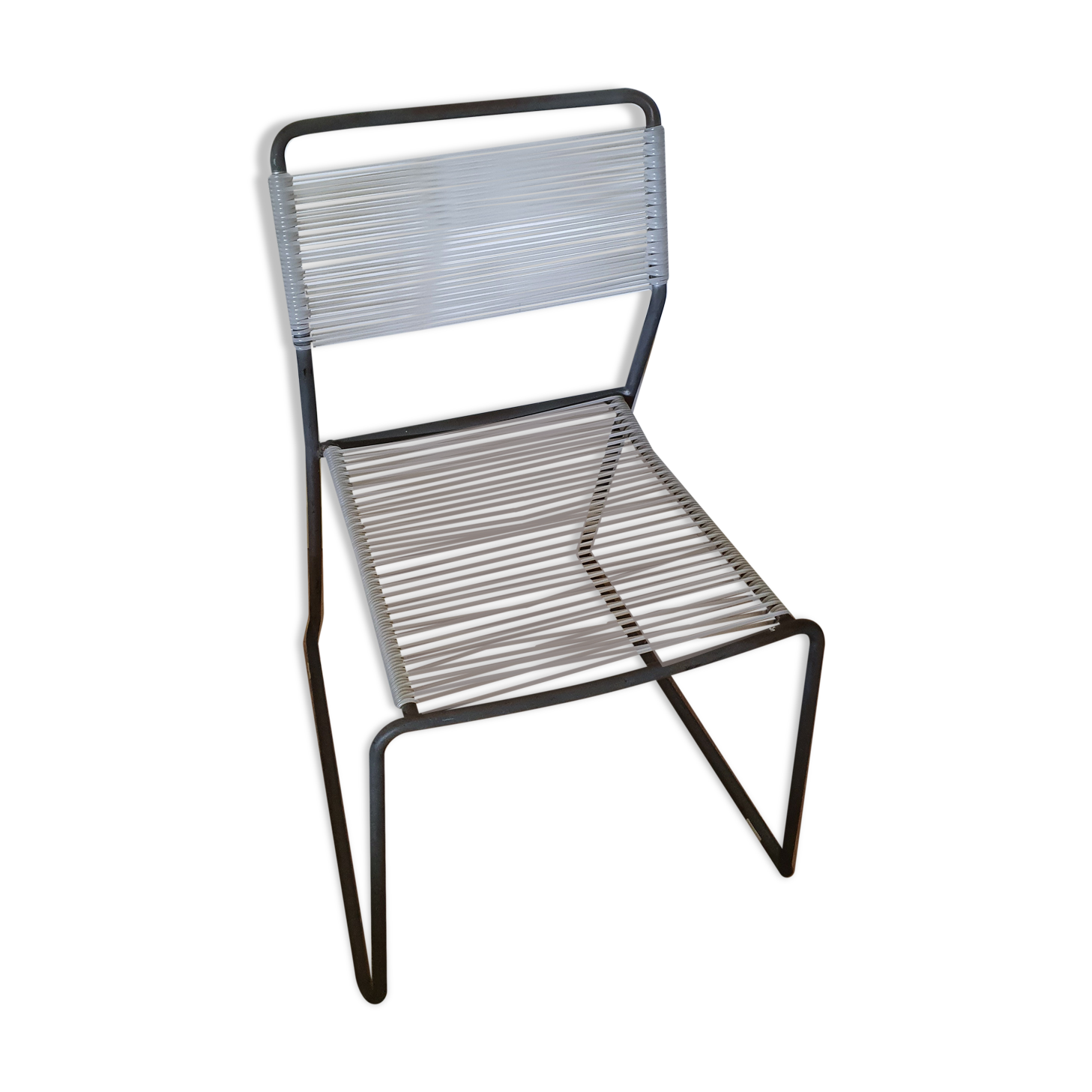 Scoubidou thread chair 90s