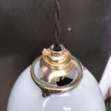 Opaline pendant lights