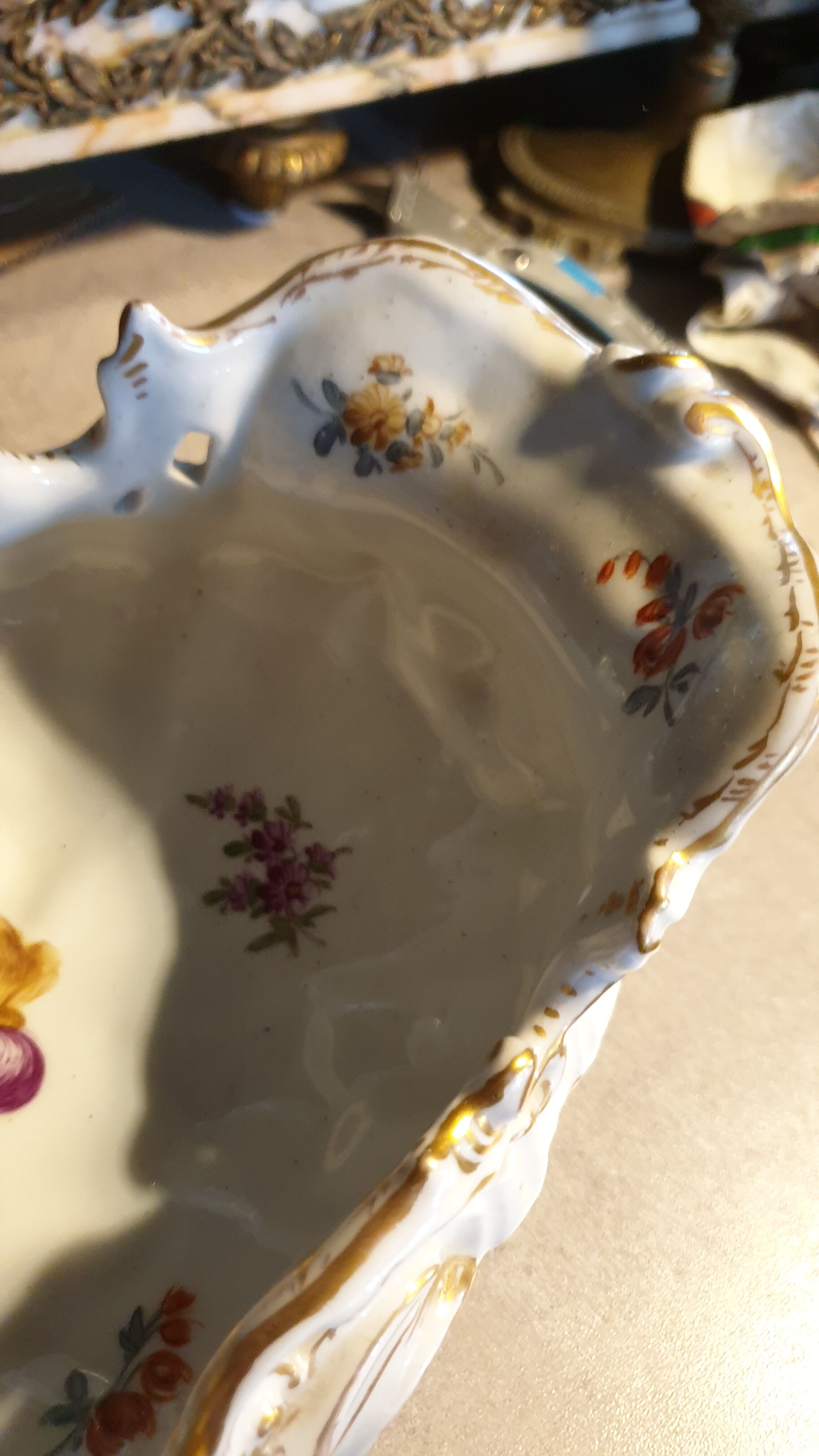 Porcelain planter XIXth