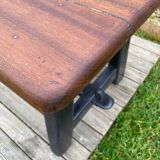 Vintage brutalist coffee table 1970