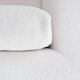 Jules Wabbes attr. Armchair "Livourne-Série 800 Luxe" by Bullo 2010 - New White Boucle Fabric