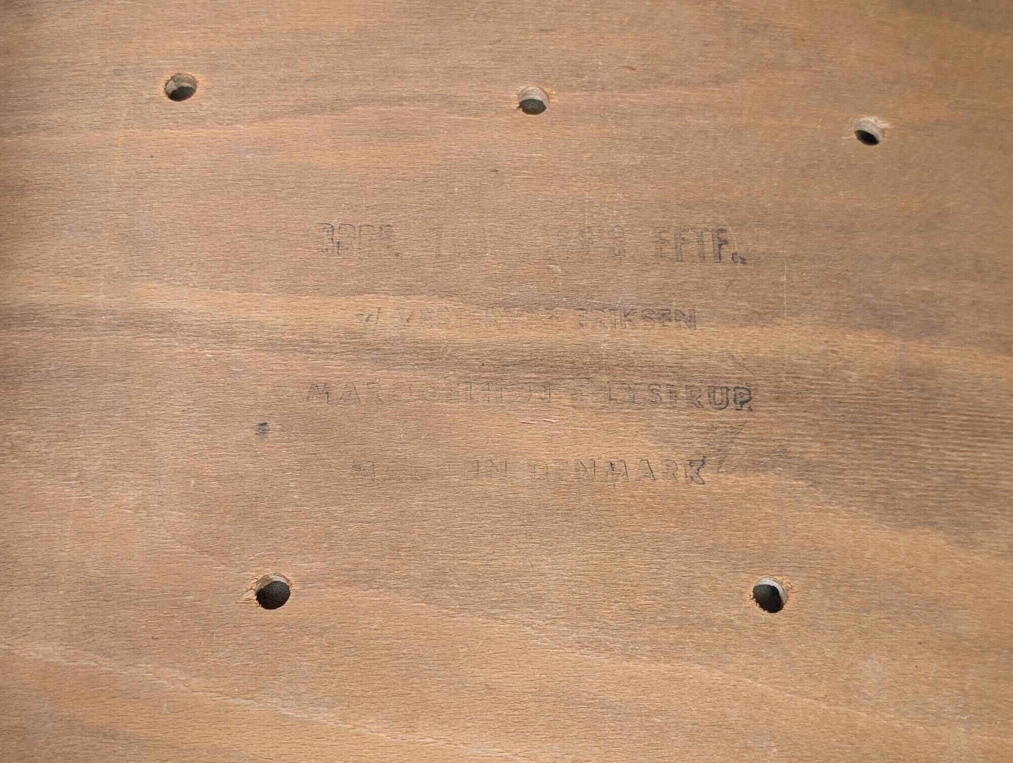 Paire de chaises danoise en palissandre