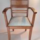 Art Deco bridge armchair
