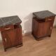 Tables de chevet italiennes Art Déco en noyer, Set de 2
