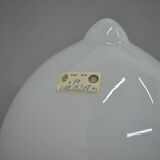 Pair of glass table lamps by Krásno nad Bečvou, 1960s