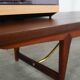 Teak lowboard, Danish design, 1980s, made in Denmark