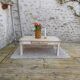 Patinated country coffee table