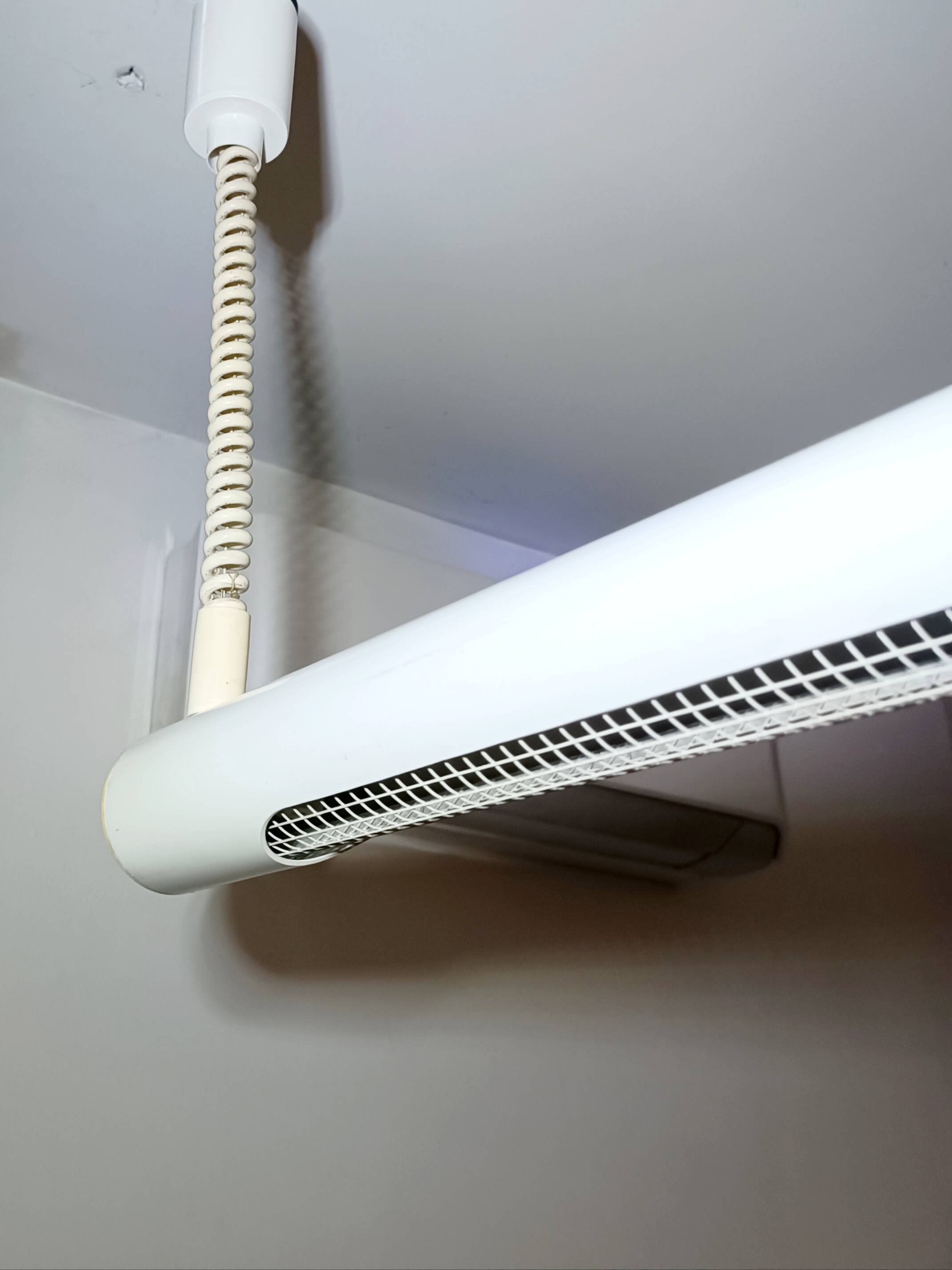 Pair of industrial pendant lamps by Massive 1980s