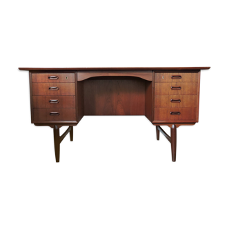 Bureau de teck danois du milieu du siècle, années 1960