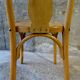 Chaise bistrot bois-courbé vintage 1960