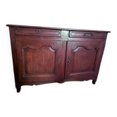 Buffet breton ancien en chêne massif – 2 portes, 2 tiroirs