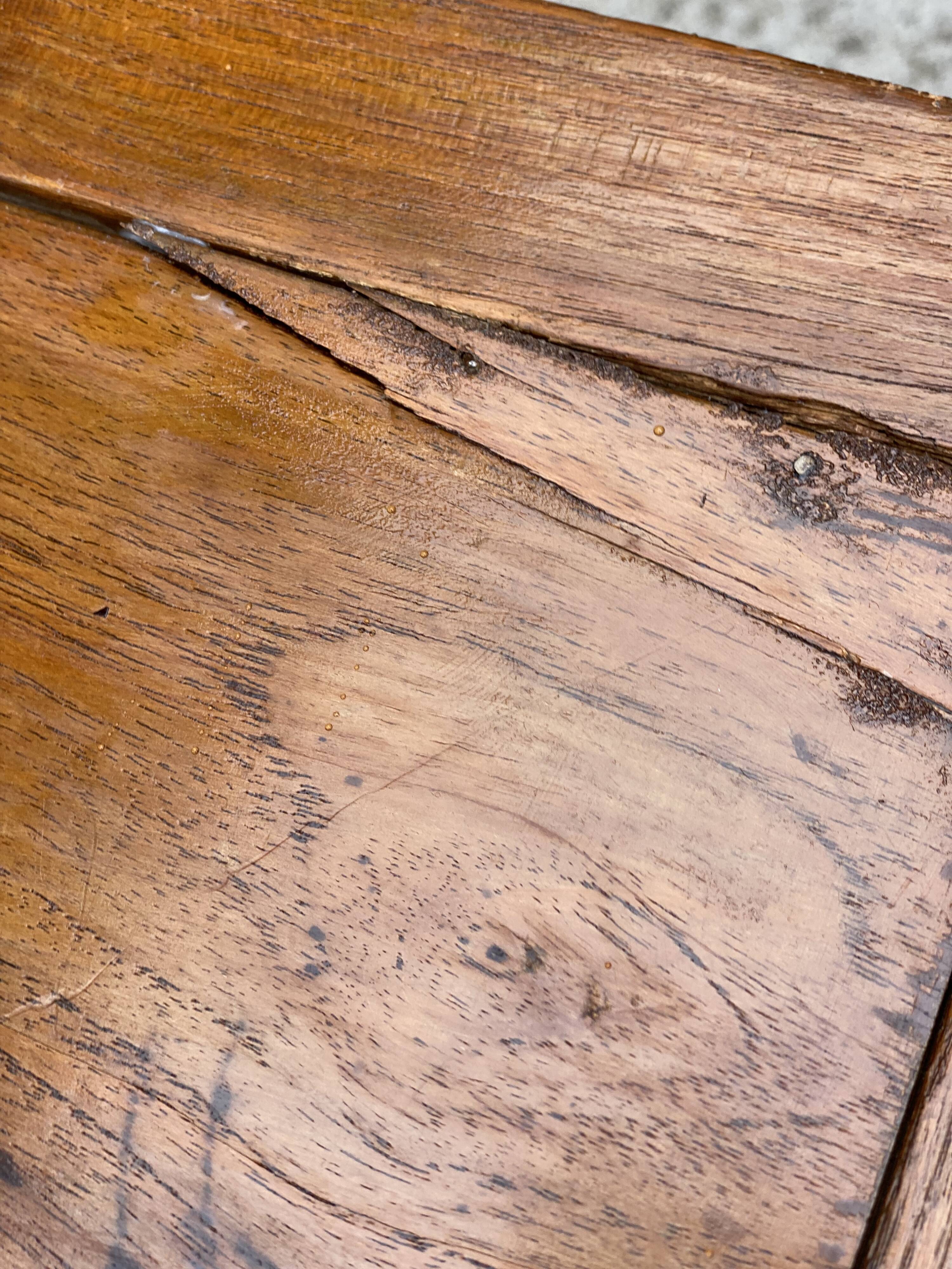 Oak Bamboo Seat Colonial Chairs