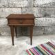 Bedside bedside table end of vintage 1950 vintage sofa - oak - retro bedside