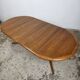 Table extensible danoise vintage des années 1960 de Korup Stolefabrik