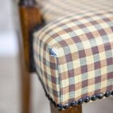 Vintage Oak Armchairs, 1940s, Set of 4