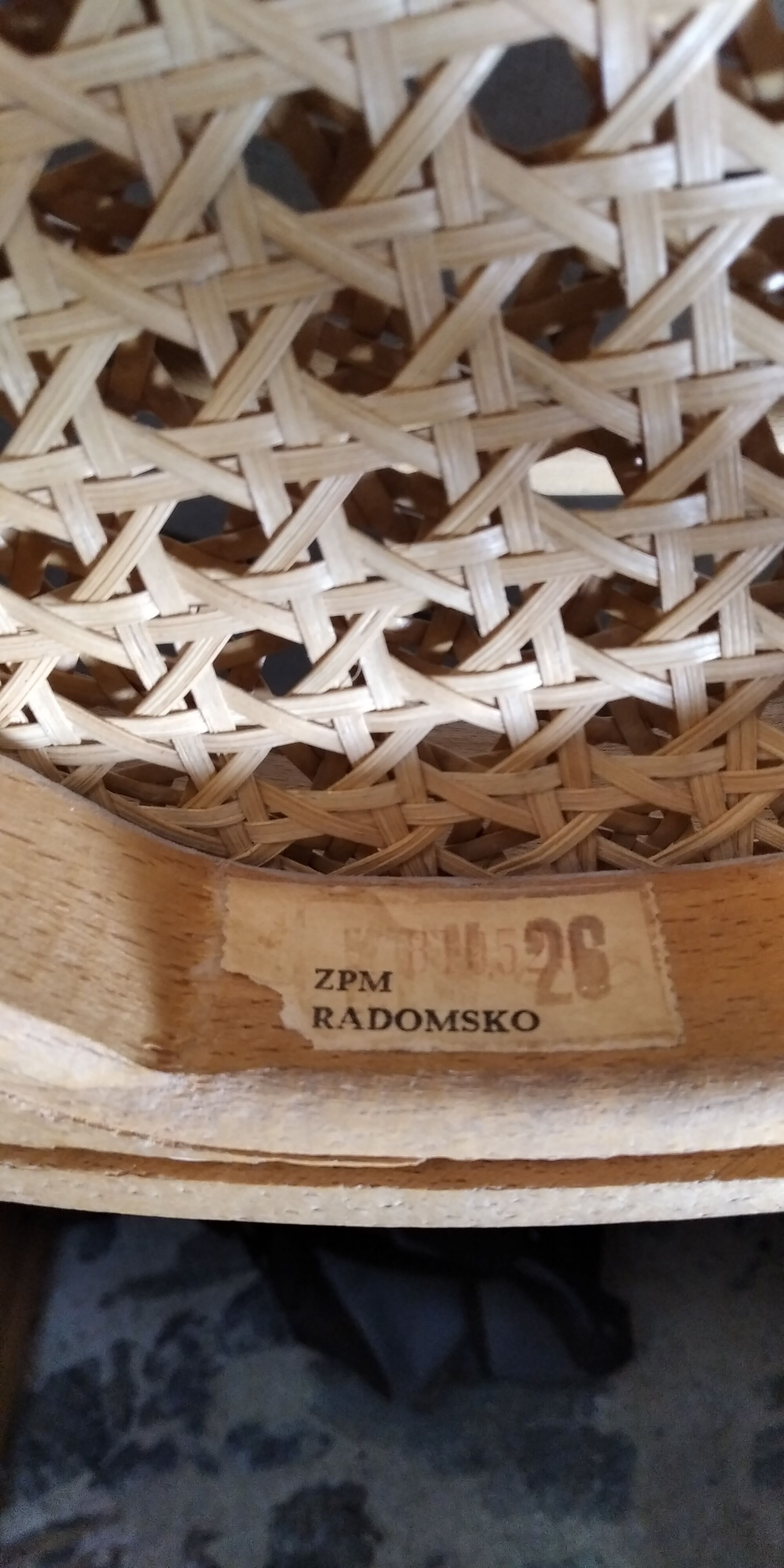 4 Thonet ZPM Radomsko chairs