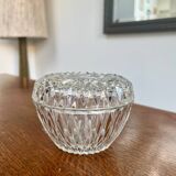 Duralex pressed glass candy dish