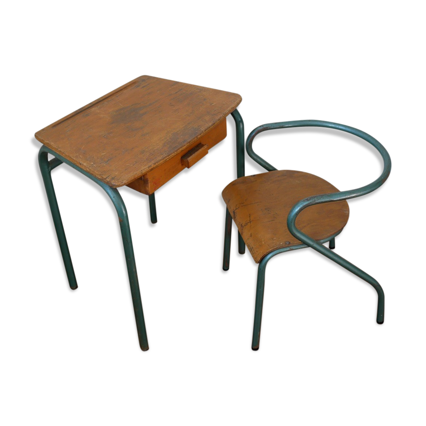 Bureau et chaise enfant Mullca 300 - Jacques Hitier