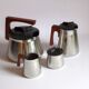 Set thé et café par Axel Enthoven pour Demeyere Werkhuizen, Belgique, 1971, Set de 4.