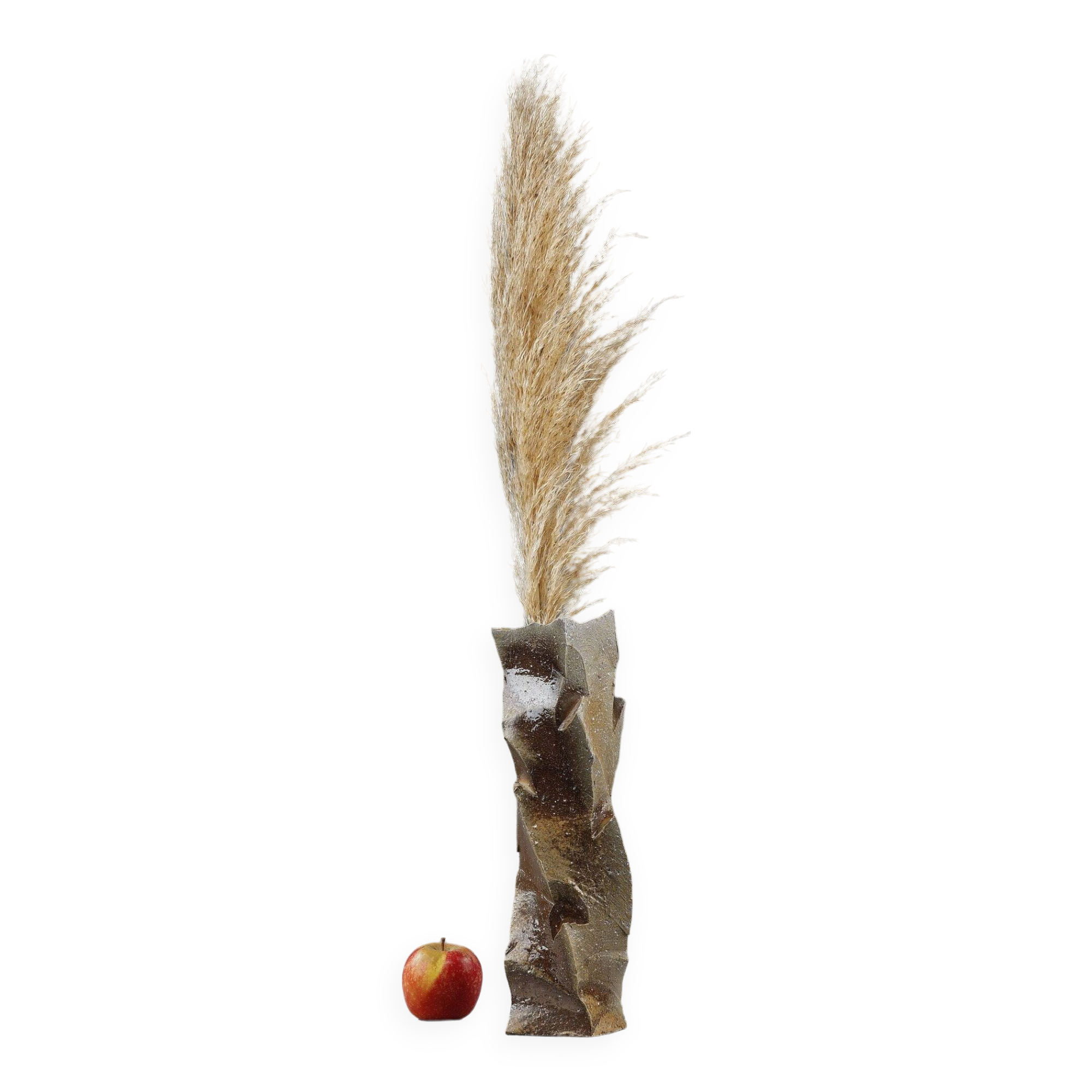 Soliflore Bizen pottery sculpture from Mori Taiga, Japan