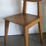 Vintage wooden chair for children from the 1960s:1970s