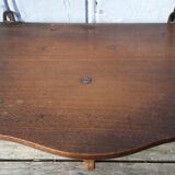 Carved wooden console shelf