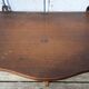 Carved wooden console shelf