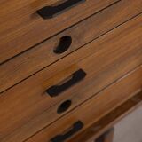 HIGHBOARD VINTAGE 1960S WOODEN SIDEBOARD DESIGN BY BAROVERO