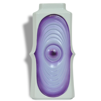 Vase in porcelain of the 1970s