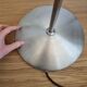 Vintage 70s aluminum floor lamp