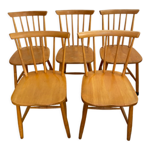 Lot de 5 chaises de salle à manger