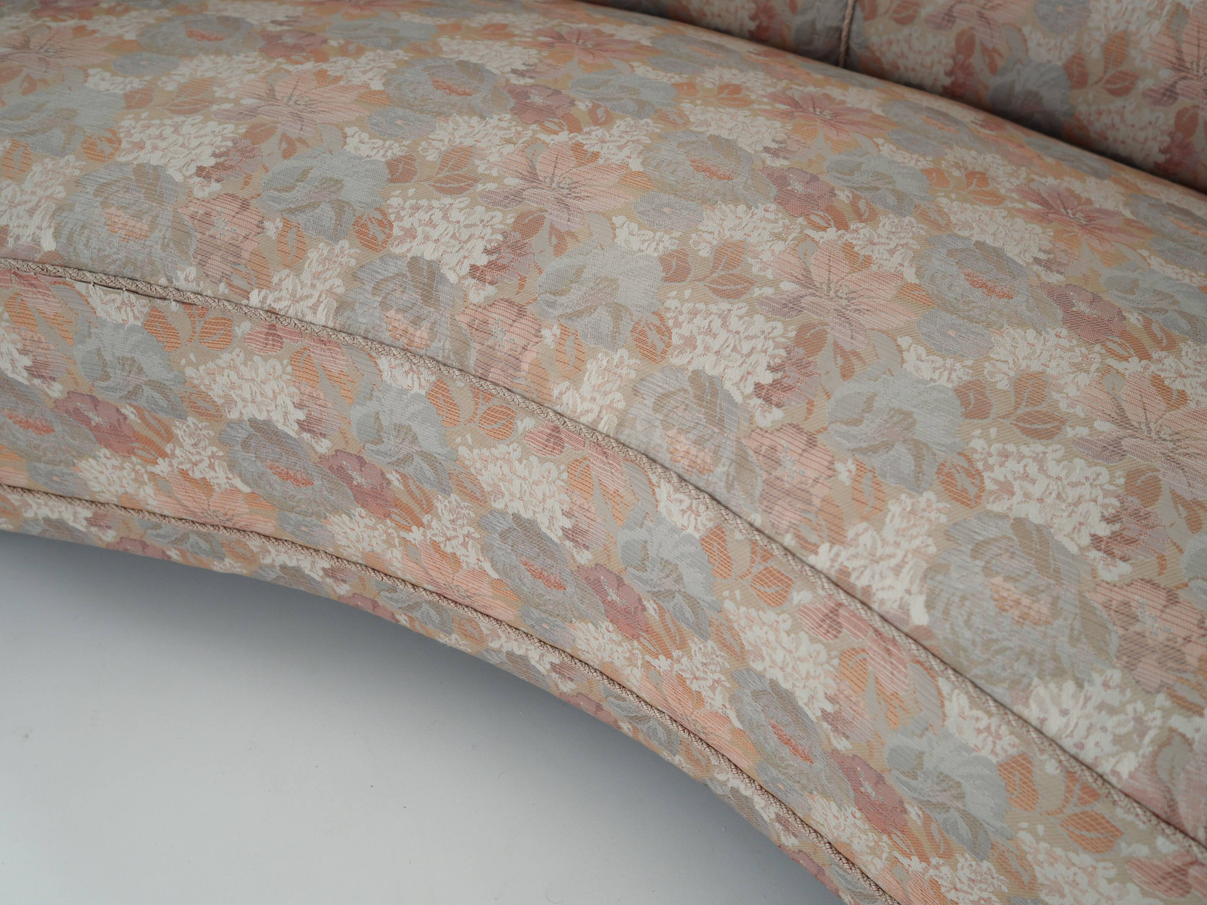 Canapé Banana, design danois, années 1970, production : Danemark