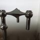 Pair of Scandinavian Nagel candlesticks "model S22" 70s