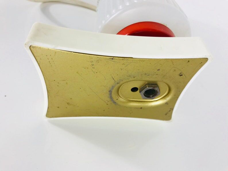 Crystal bedside lamp - Germany 1970s