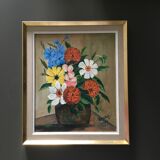 Naïve bouquet painting