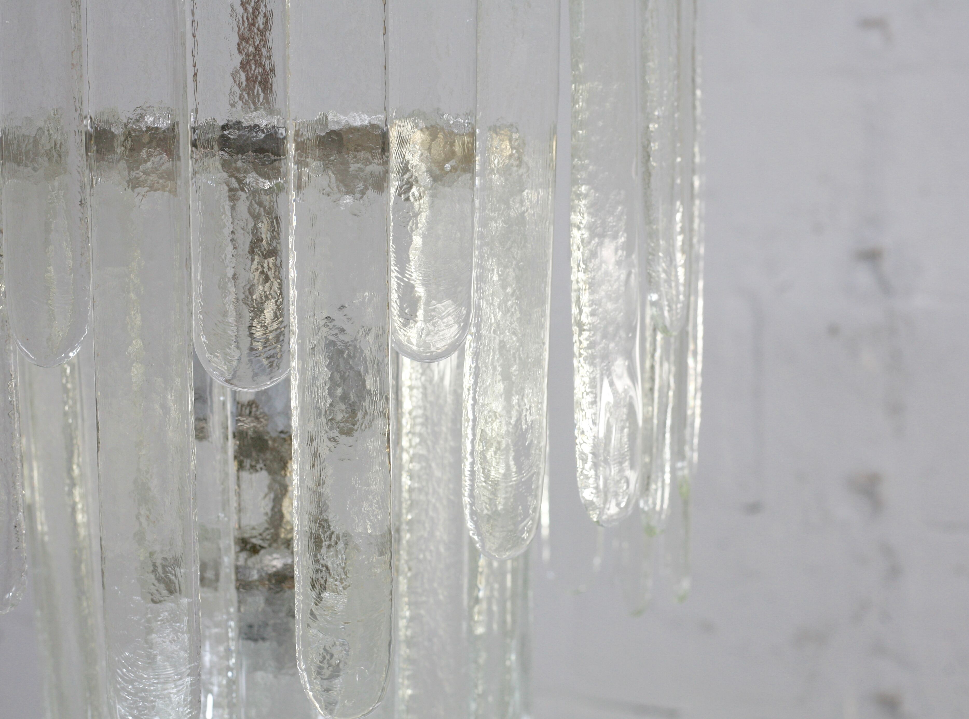 Chandelier by Carlo Nason, edited by Mazzega, Murano, Italy, circa 1970