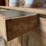 Parisian buffet solid cherry wood