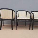 Set of 4 table bridge armchairs 70s ́ Fendi house