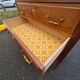 Carpenter's chest of drawers 1950 Louis XVI style
