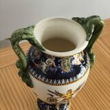 Gien earthenware vase