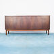 Sideboard brass wood 1970