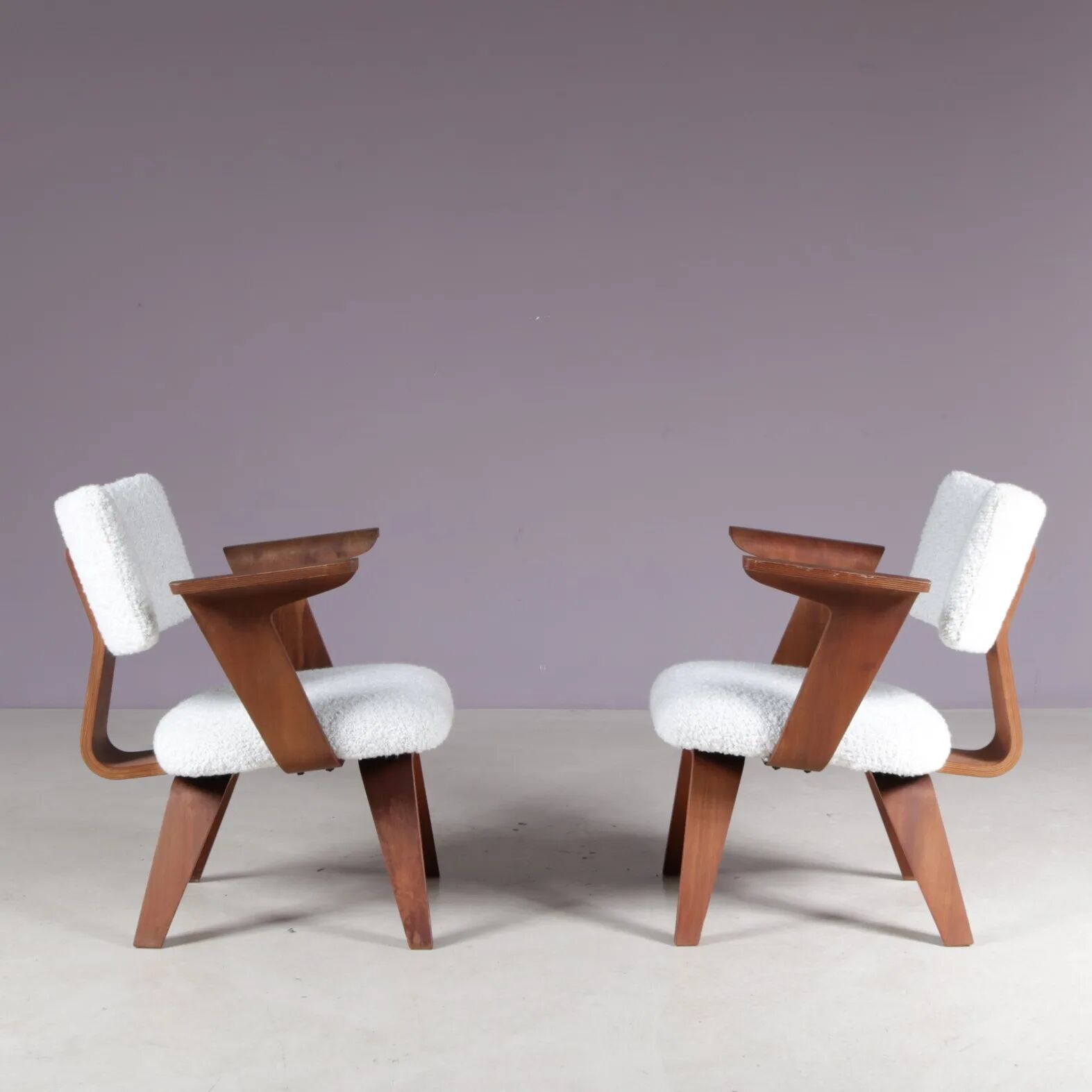 Fauteuil par Cor Alons pour De Boer Gouda, Pays-Bas 1950