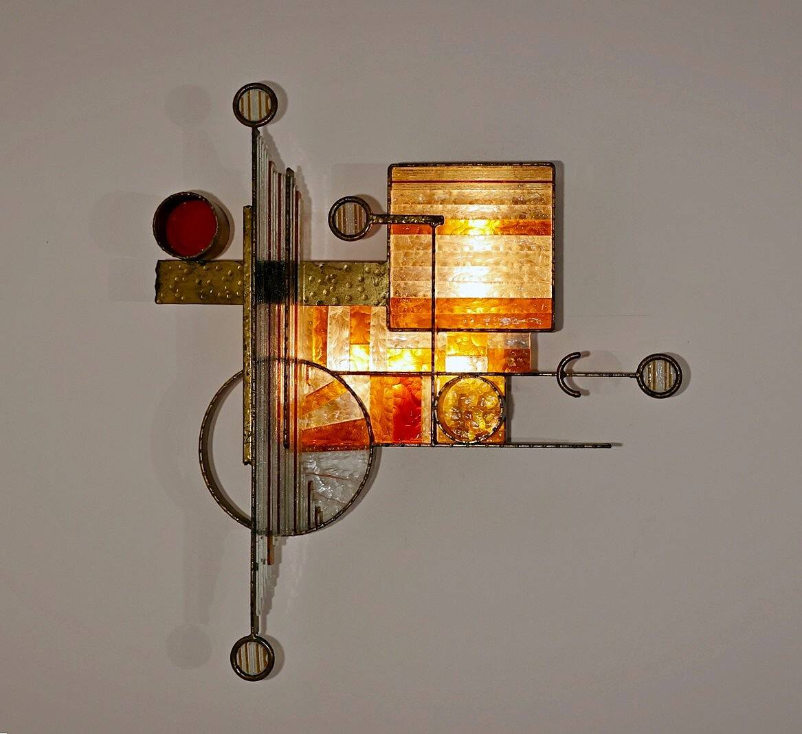 Rare Sconce by Albano Poli for Poliarte