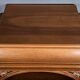Rare Art Nouveau Light Walnut Display Cabinet – D
